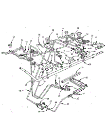 Burner Section parts for Kenmore Range 103.729620 (103729620, 103 729620) from AppliancePartsPros.com