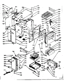 Body Section parts for Kenmore Range 103.7427020 (1037427020, 103 7427020) from AppliancePartsPros.com
