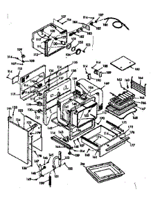 Body Section parts for Kenmore Range 103.9357263 (1039357263, 103 9357263) from AppliancePartsPros.com