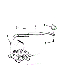 Oven Door Lock Section parts for Kenmore Range 278.4278592 (2784278592, 278 4278592) from AppliancePartsPros.com