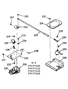 Power Lock Section parts for Kenmore Range 103.7477161 (1037477161, 103 7477161) from AppliancePartsPros.com