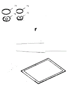 Optional Porcelain Pan And Chrome Ring Kit parts for Kenmore Range 917.4348213 (9174348213, 917 4348213) from AppliancePartsPros.com