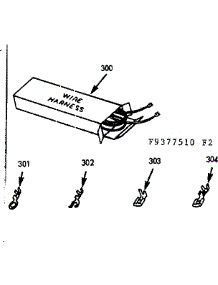 Wire Harnesses And Components parts for Kenmore Range 103.9377560 (1039377560, 103 9377560) from AppliancePartsPros.com