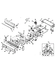 Control Section parts for Kenmore Range 850.4277261 (8504277261, 850 4277261) from AppliancePartsPros.com