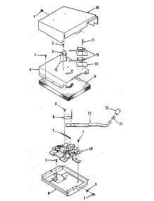 Power Lock Section parts for Kenmore Range 911.7898710 (9117898710, 911 7898710) from AppliancePartsPros.com