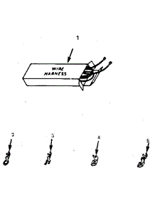 Wire Harnesses And Components parts for Kenmore Range 911.7898710 (9117898710, 911 7898710) from AppliancePartsPros.com