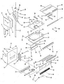 Upper Oven Section parts for Kenmore Range 911.7898710 (9117898710, 911 7898710) from AppliancePartsPros.com
