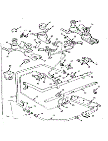 Burner Section parts for Kenmore Range 103.746630 (103746630, 103 746630) from AppliancePartsPros.com