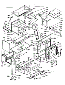 Upper Body Section parts for Kenmore Range 103.9957000 (1039957000, 103 9957000) from AppliancePartsPros.com