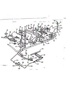 Burner Section parts for Kenmore Range 103.786615 (103786615, 103 786615) from AppliancePartsPros.com