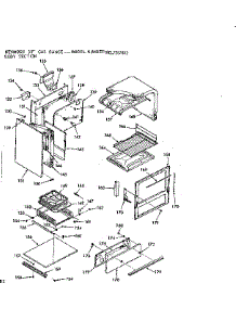 Body Section parts for Kenmore Range 103.7287812 (1037287812, 103 7287812) from AppliancePartsPros.com