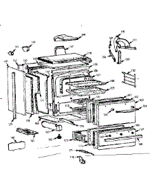 Lower Oven parts for Kenmore Range 103.7884524 (1037884524, 103 7884524) from AppliancePartsPros.com