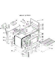Body Section parts for Kenmore Range 119.7458310 (1197458310, 119 7458310) from AppliancePartsPros.com