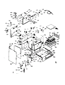 Body Section parts for Kenmore Range 103.8357262 (1038357262, 103 8357262) from AppliancePartsPros.com