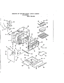 Body Section parts for Kenmore Range 911.9158410 (9119158410, 911 9158410) from AppliancePartsPros.com