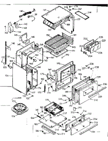 Body Section parts for Kenmore Range 103.6087000 (1036087000, 103 6087000) from AppliancePartsPros.com