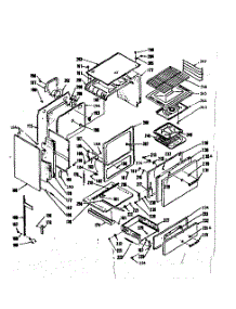 Body Section parts for Kenmore Range 103.7316700 (1037316700, 103 7316700) from AppliancePartsPros.com