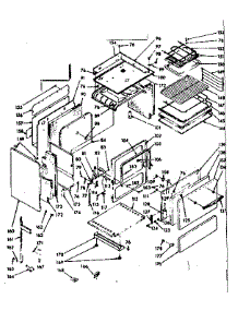 Body Section parts for Kenmore Range 103.9346700 (1039346700, 103 9346700) from AppliancePartsPros.com