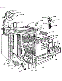Body Section parts for Kenmore Range 103.748624 (103748624, 103 748624) from AppliancePartsPros.com