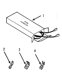 Wire Harnesses parts for Kenmore Range 278.4298892 (2784298892, 278 4298892) from AppliancePartsPros.com