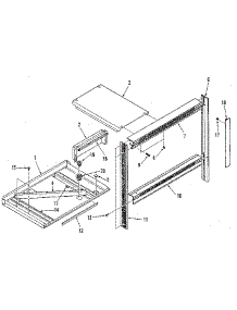 Trim And Micro Mounting Section parts for Kenmore Range 278.4298892 (2784298892, 278 4298892) from AppliancePartsPros.com