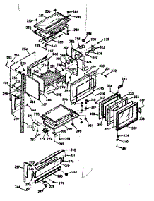 Upper Body Section parts for Kenmore Range 103.9857341 (1039857341, 103 9857341) from AppliancePartsPros.com