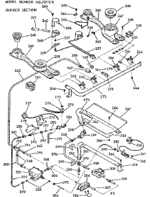 Burner Section parts for Kenmore Range 103.7377810 (1037377810, 103 7377810) from AppliancePartsPros.com