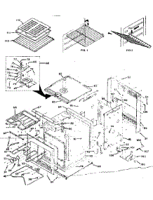 Body Section (Single Ovens) parts for Kenmore Range 850.4237890 (8504237890, 850 4237890) from AppliancePartsPros.com