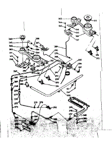 Burner Section parts for Kenmore Range 103.7346700 (1037346700, 103 7346700) from AppliancePartsPros.com