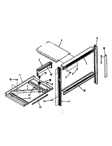 Trim And Micro Mounting Section parts for Kenmore Range 278.4298890 (2784298890, 278 4298890) from AppliancePartsPros.com