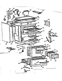 Body Section parts for Kenmore Range 103.7445014 (1037445014, 103 7445014) from AppliancePartsPros.com