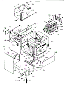 Body Section parts for Kenmore Range 103.9317140 (1039317140, 103 9317140) from AppliancePartsPros.com