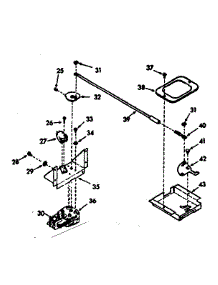 Power Lock Section parts for Kenmore Range 103.9867310 (1039867310, 103 9867310) from AppliancePartsPros.com