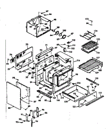Lower Body Section parts for Kenmore Range 103.9867310 (1039867310, 103 9867310) from AppliancePartsPros.com