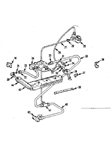 Eye Level Oven Burner parts for Kenmore Range 103.7785400 (1037785400, 103 7785400) from AppliancePartsPros.com