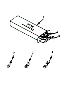 Wire Harnesses And Components parts for Kenmore Range 911.9278710 (9119278710, 911 9278710) from AppliancePartsPros.com