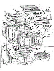 Upper Oven Body Section parts for Kenmore Range 103.7884810 (1037884810, 103 7884810) from AppliancePartsPros.com