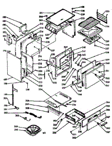 Lower Body Section parts for Kenmore Range 103.7707220 (1037707220, 103 7707220) from AppliancePartsPros.com