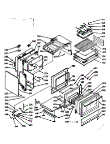 Lower Oven Body Section parts for Kenmore Range 103.9886900 (1039886900, 103 9886900) from AppliancePartsPros.com