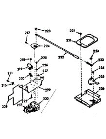 Power Lock Section parts for Kenmore Range 103.7477210 (1037477210, 103 7477210) from AppliancePartsPros.com