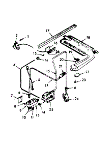 Burner Section parts for Kenmore Range 103.3247311 (1033247311, 103 3247311) from AppliancePartsPros.com