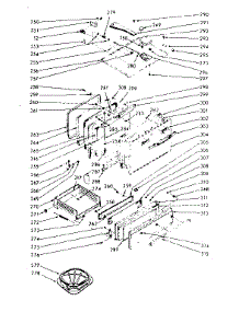 Oven & Broiler Doors & Locking System parts for Kenmore Range 103.7857001 (1037857001, 103 7857001) from AppliancePartsPros.com