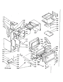 Lower Oven Section parts for Kenmore Range 103.7886860 (1037886860, 103 7886860) from AppliancePartsPros.com