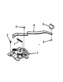 Oven Door Lock Section parts for Kenmore Range 278.4418790 (2784418790, 278 4418790) from AppliancePartsPros.com