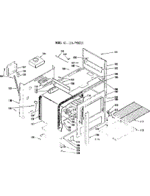 Body Section parts for Kenmore Range 119.7498310 (1197498310, 119 7498310) from AppliancePartsPros.com