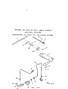 Burner Section parts for Kenmore Range 103.3227890 (1033227890, 103 3227890) from AppliancePartsPros.com