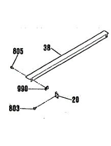 Rear Main Top Filler parts for Kenmore Range 364.4624190 (3644624190, 364 4624190) from AppliancePartsPros.com