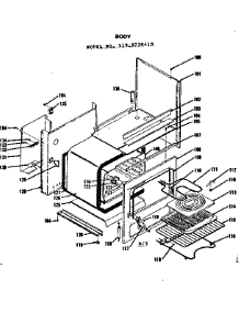 Body parts for Kenmore Range 119.9738410 (1199738410, 119 9738410) from AppliancePartsPros.com