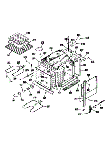 Wrapper parts for Kenmore Range 911.47456590 (91147456590, 911 47456590) from AppliancePartsPros.com
