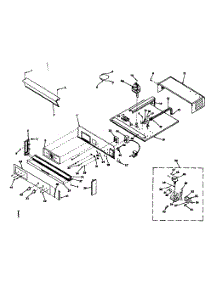 Control Section parts for Kenmore Range 850.4247320 (8504247320, 850 4247320) from AppliancePartsPros.com